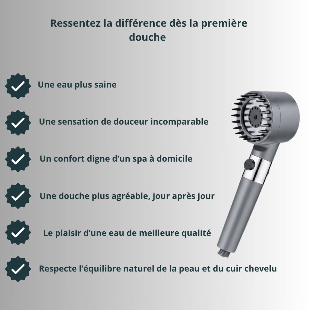 Novaa™ – Le pommeau de douche qui transforme votre eau